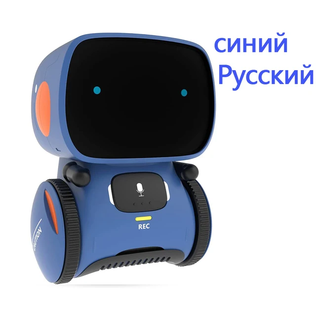 Emo Robot Smart Robots Dance Voice Command Sensor, Singing, Dancing, Repeating Robot Toy for