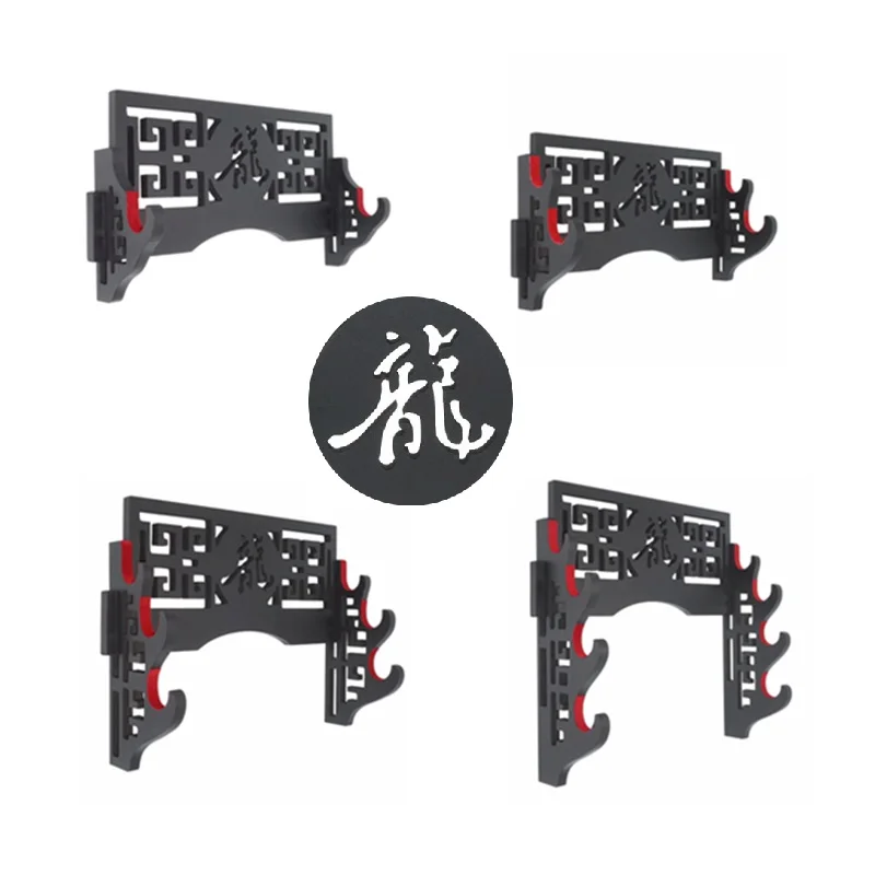 Dragon Sword Holder Supporto A Parete Samurai Sword Espositore Per Katana Wakizashi Genji E Samurai Swords 1/2/3/4 Tier