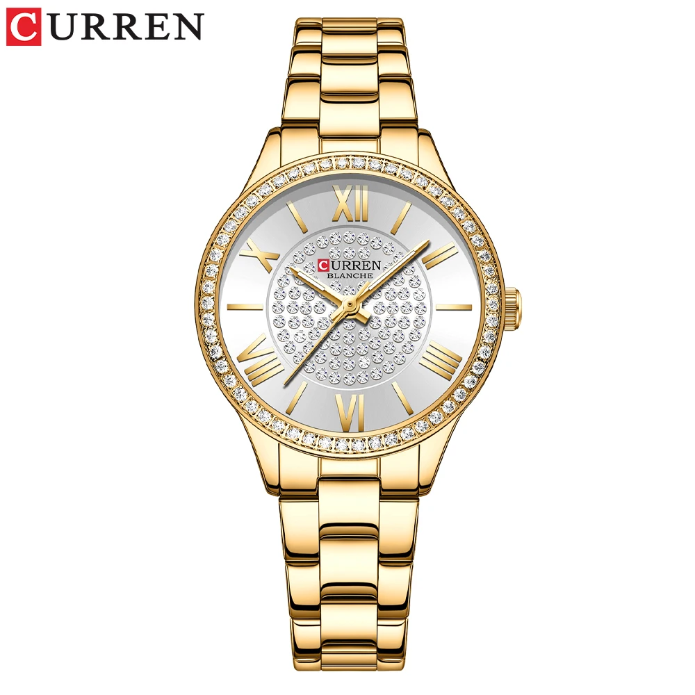 gold white