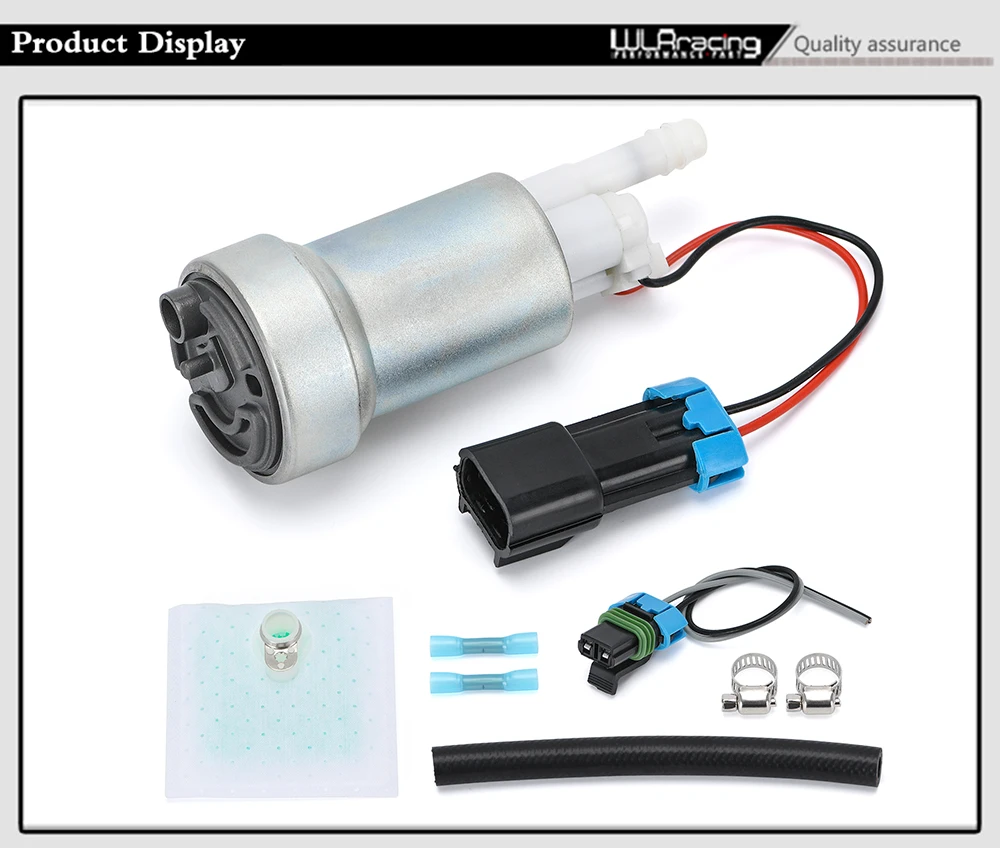 WLR – E85 kompatible Racing Hochleistungs-interne 450LPH-Kraftstoffpumpe für Nissan Skyline Subaru WRX F 90000267 & Installationsset – Detail 32