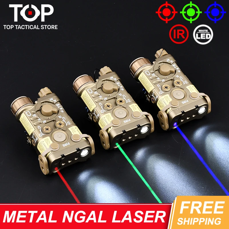 AirsoftWADSNMetalNGALTacticalLaserPointerIRRedGreenBlueDot