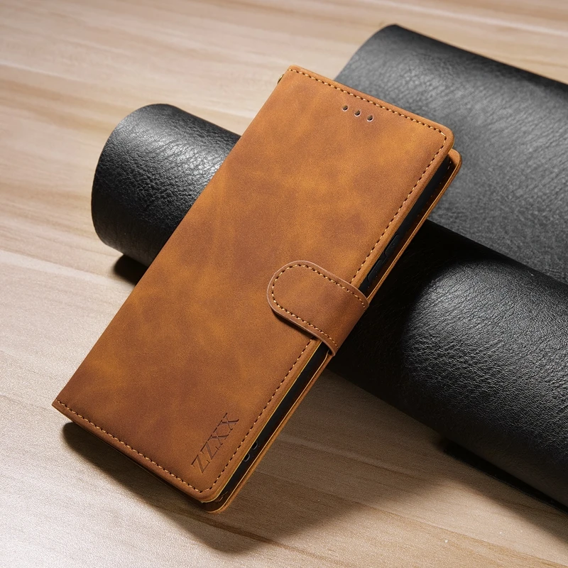 thumbnail image 1 of Wallet Card Stand Magnetic Flip Leather Case For Xiaomi Poco X5 Pro M5s C55 C51 C50 C40 X4 Pro M4 Pro X3 NFC F3 11T 12 Lite 12T, 1 of 5