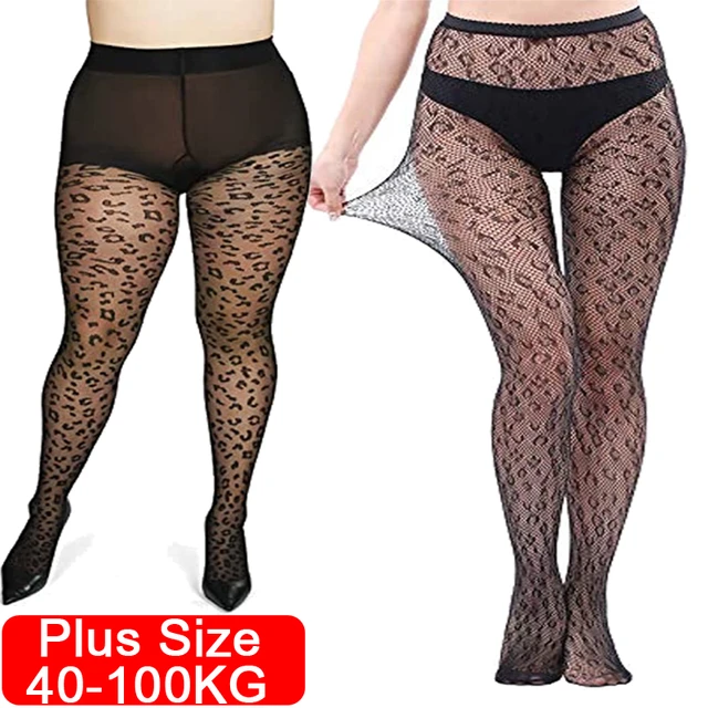 Charming Women Sexy Leopard Pattern Thin Stockings Lingerie Elastic Hollow  Black Tights Thigh Pantyhose Hosiery Fishnet Stocking - AliExpress