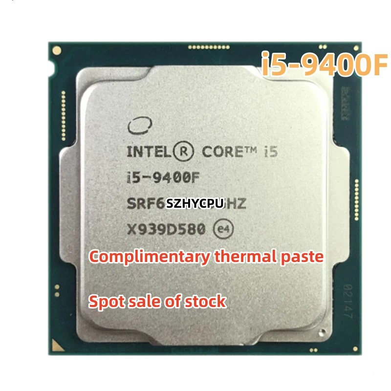Intel core i59400F i5 9400f 2.9 ghz usado seisnúcleo seisthread cpu