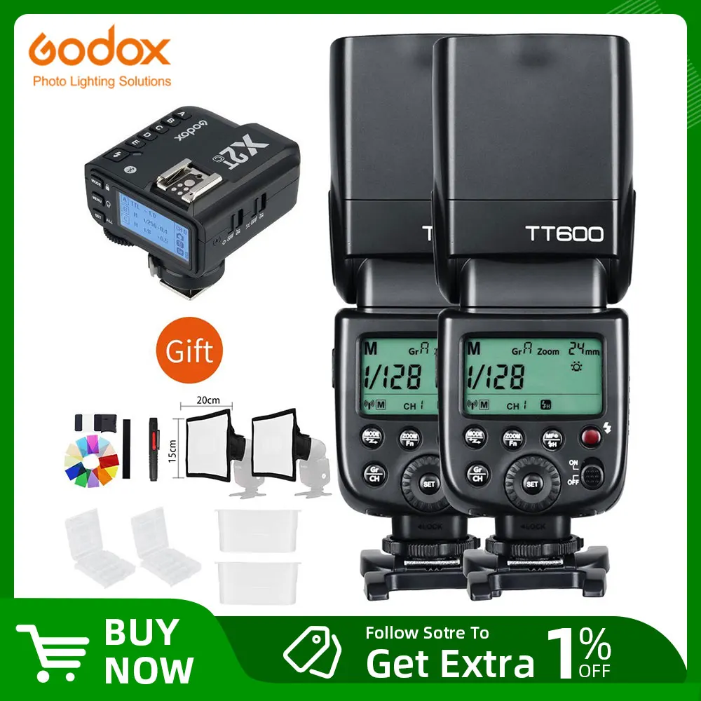Flash Accessories Godox Tt600 | Flash Canon Godox Tt600