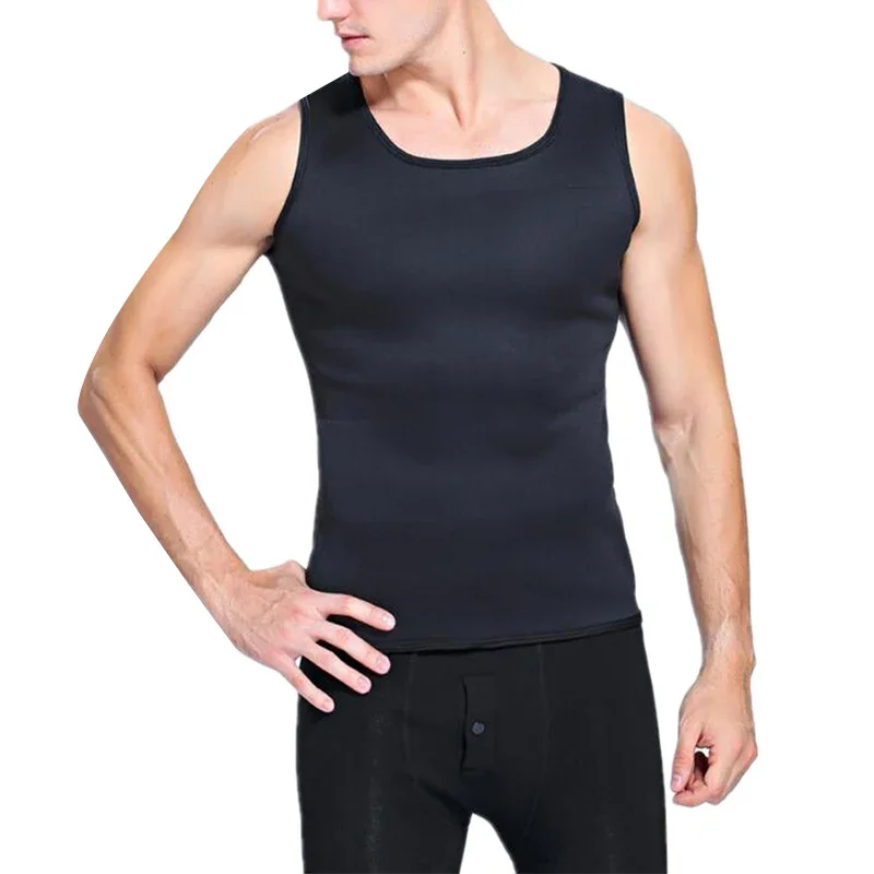 Slimming Belt Belly Men Slimming Vest Body Shaper Neoprene Abdomen Fat Burning Shapewear Waist Sweat Corset Sports