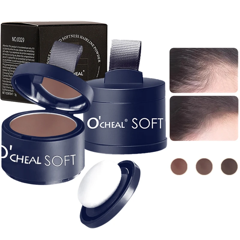 O'CHEAL Hairline Fluffy Powder Repair Volume Powder Shadow Shadow Powder Hair Concealer Coverage Fill Forehead Hairline