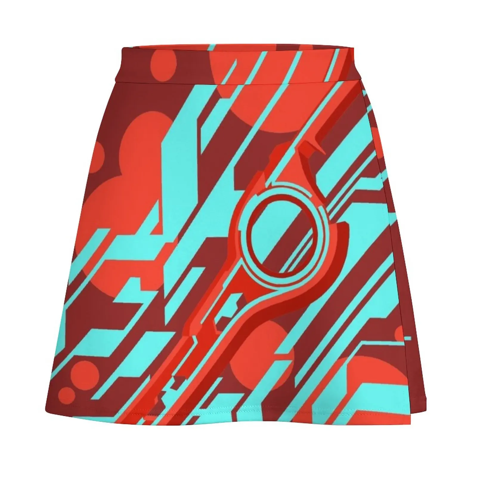 Monado Abstract Mini Skirt elegant social women's skirts night club outfit