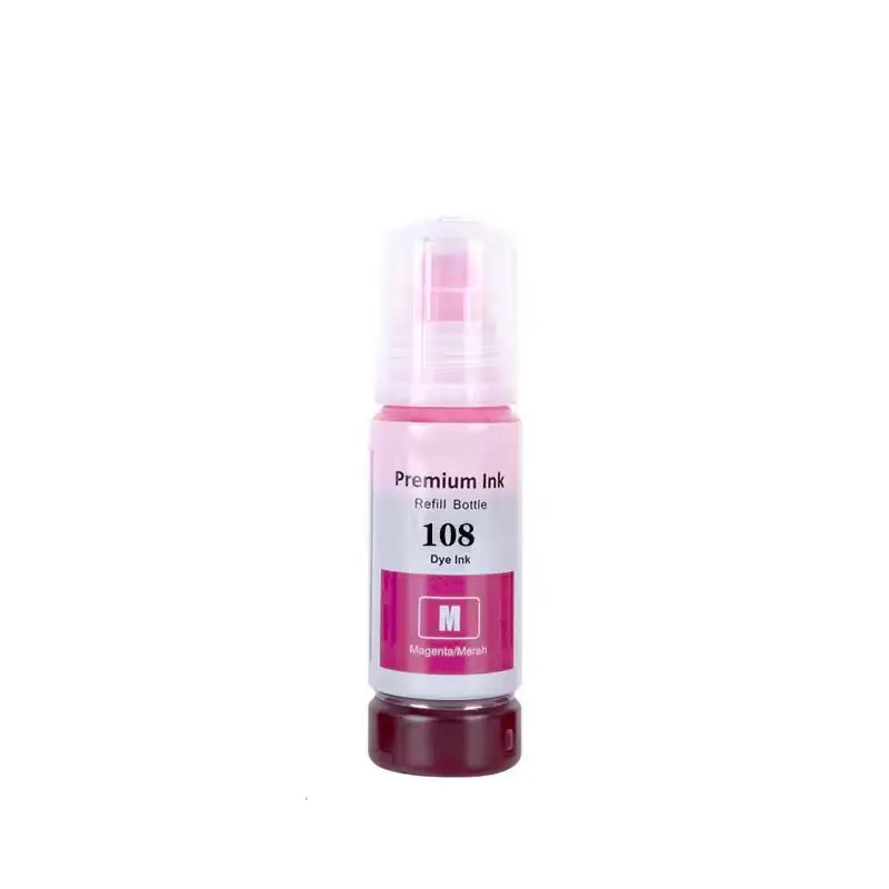 Premium Refill Ink 1Set 108 for Epson L8050 L18050 Printer