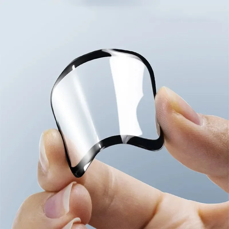 Complete Set of Full Coverage Curved Screen Protector Films for Smartwatch Durability