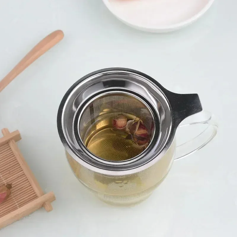 Tea Infuser Teaware Accessories Kitchen Tools Tea Leak Stainless Steel Infuser Teapot Tray Spice Strainer Herbal Filter