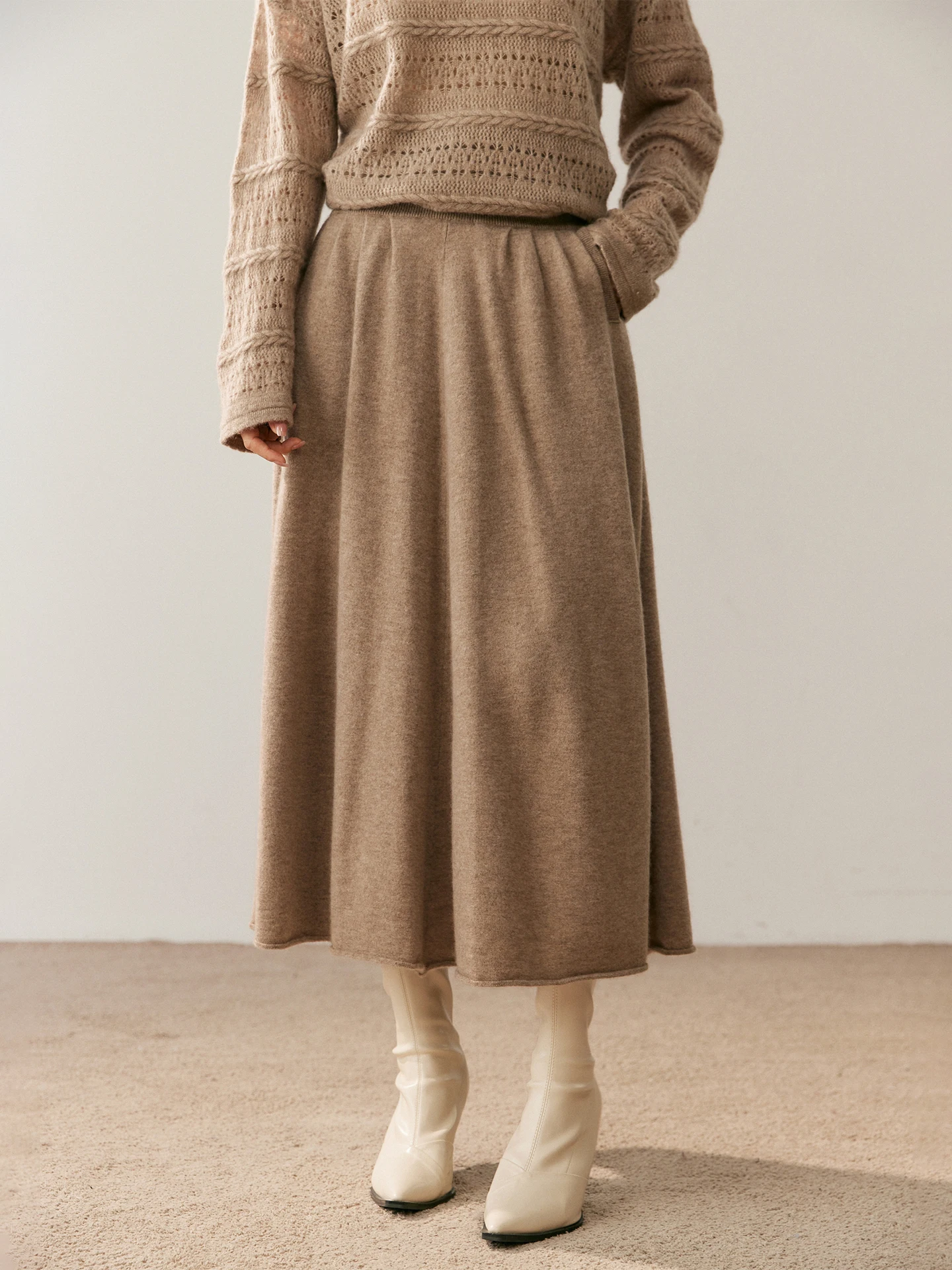 Cashmere Skirt Styling 14