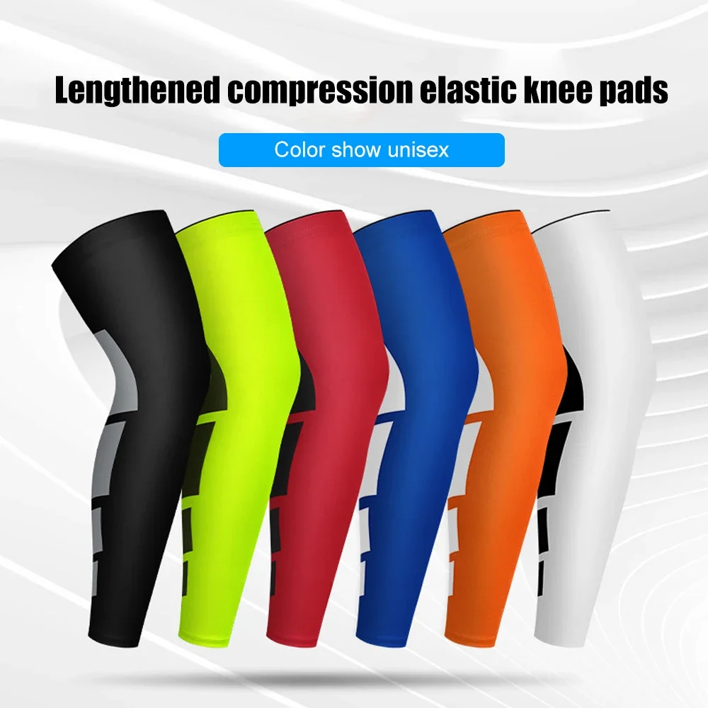 Compression Long Socks 1 Pair Men Women Knee Fitness Knee Pad Anti Slip Support Thigh Long Stockings Leg Thigh Sleeves leg compression sleeves thigh high socks
