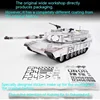 Henglong Remote Control Tank Us M1a2 Infrared Battle Tank Model Upgrade Strip Wave Box Rc Tank Kid Outdoor Toy Christmas Gitf 5