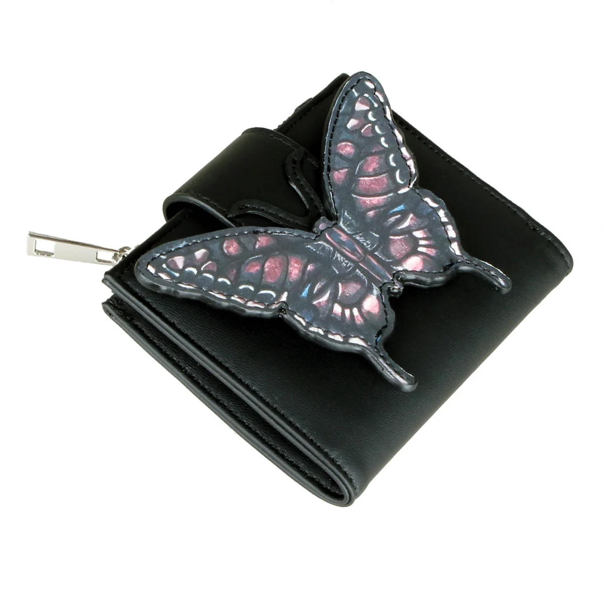 3D Butterfly High Quality Women's Wallet, Personalized Women's Card Clip Coin Wallet