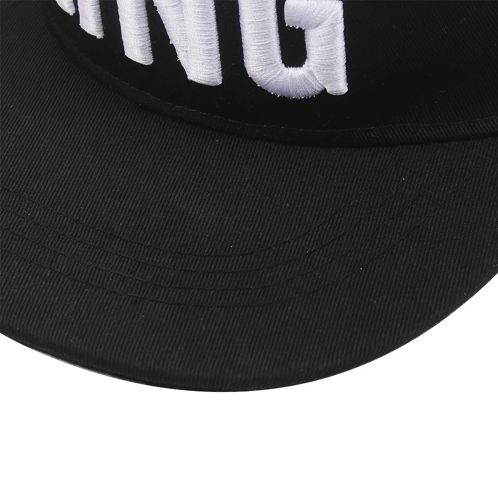 Unisex Crown KING Embroidery Hip-hop Hats Spring Autumn Outdoor Adjustable Casual Baseball Caps Sunscreen Hat 6