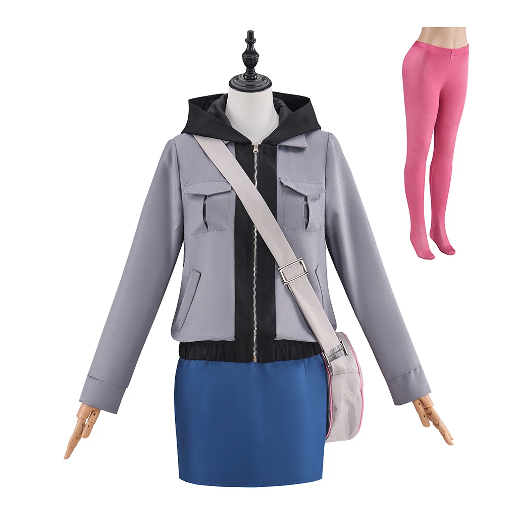 Scott Pilgrim Ramona Flowers Cosplay Costume for Women (Unofficial)