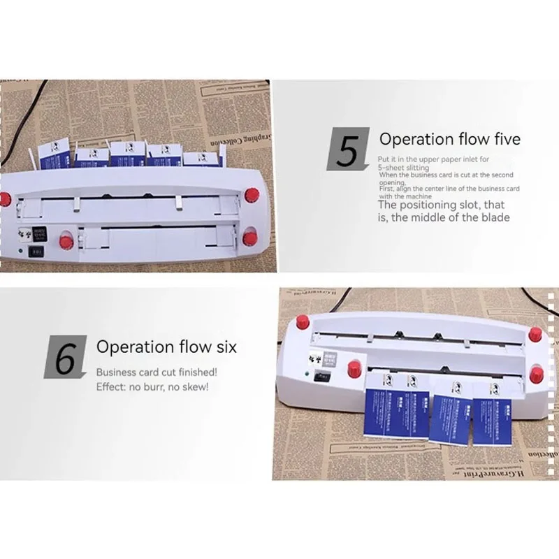 卓上名刺カッター 名刺裁断機 山櫻 Smile Cutter-10 卓上名刺カッター 名刺裁断機 山櫻 Smile Cutter-10