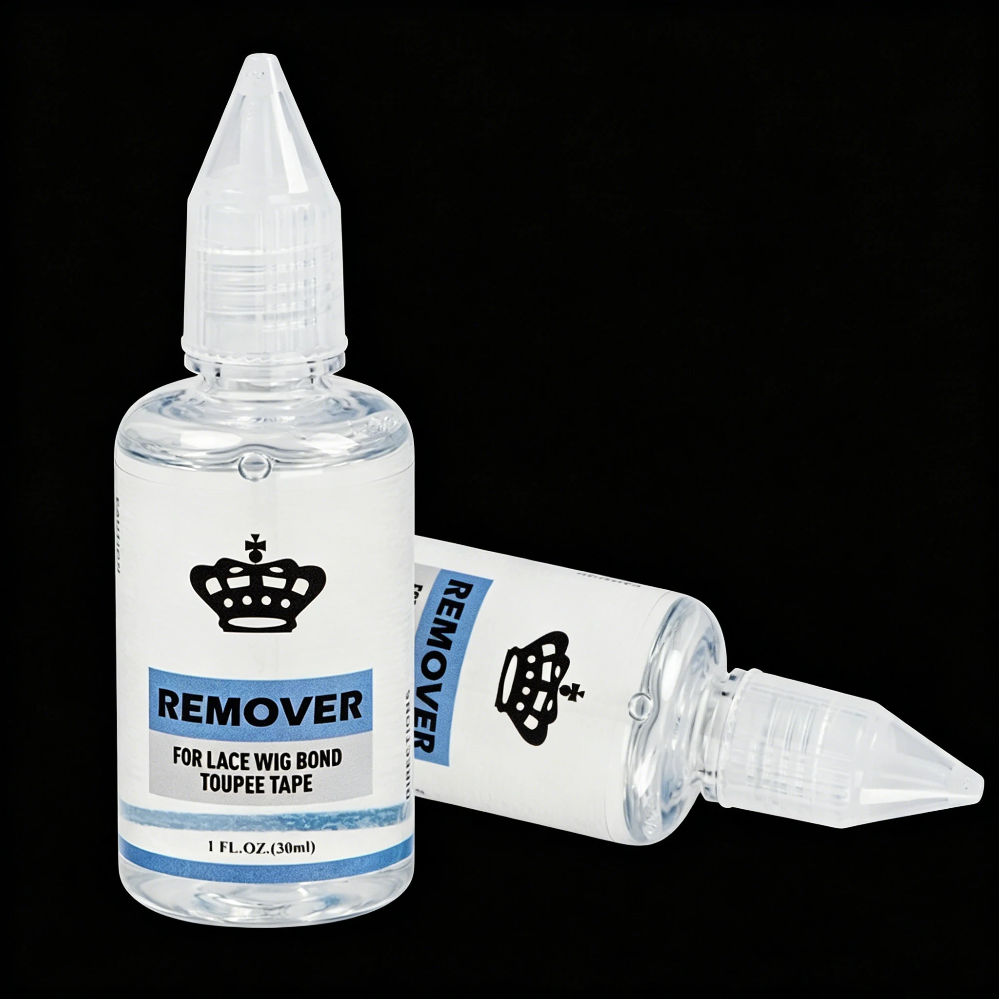 30ml 강력 가발 접착제 제거제, 완고한 레이스 가발 본드용 효과적인 접착제 제거제, 부분 가발 테이프 제거제