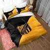 3D Print Fashion Al-Ittihad Club Jeddah Club Bedding Set Boys Girls Twin Queen Size Duvet Cover Pillowcase Bed Kids Adult 3