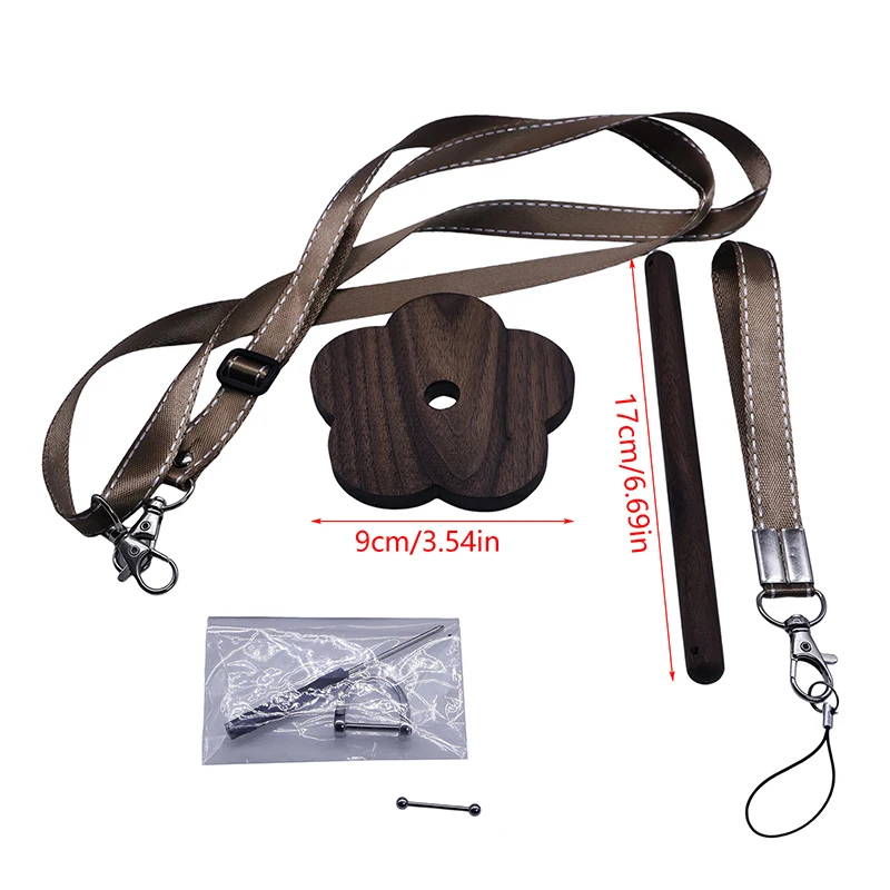 Wrist Yarn Holder Crocheting Yarn Storage Knitting Tool Wooden Wrist Strap Knitting Organizer 1X