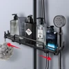 Extendable Shower Shelf Bathroom Shelf Without Drilling Shampoo Tray Shower Storage Holder Bathroom Accessories 1