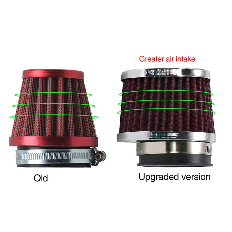Motorcycle Air Filter Motocross Carburetor Air Intake Filter 50mm 55mm 60mm 38mm 42mm 45mm for Yamaha Kawasaki Suzuki Honda air filters