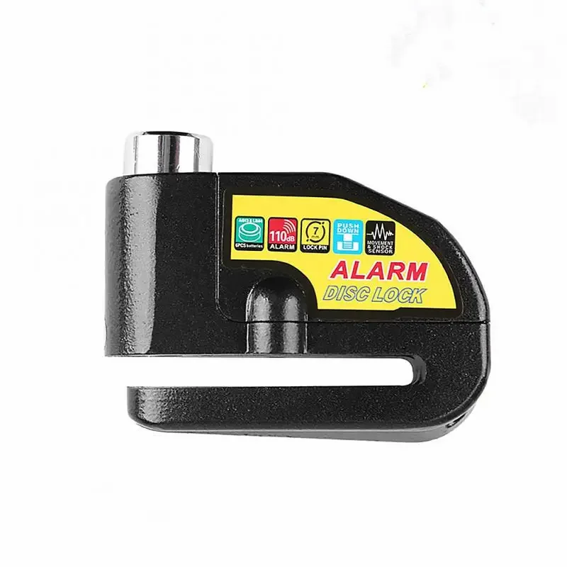 Alarm Lock Convenient High Security Loud Alarm Anti Theft Easy To Use Security Lock For Scooter Bike Anti Theft