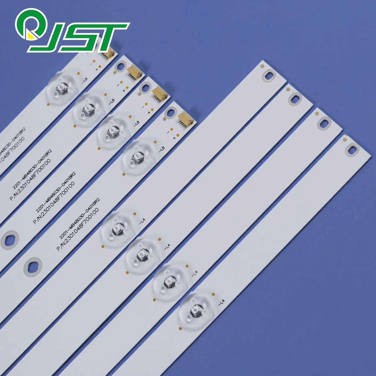 New 8pcs/Kit LED Strips for 48 TV ATVIO AT48H1 HKC K480 2201-MB48030-0401BL2 2201-MB48030-0401BR2 MZ4B17B7 S7331