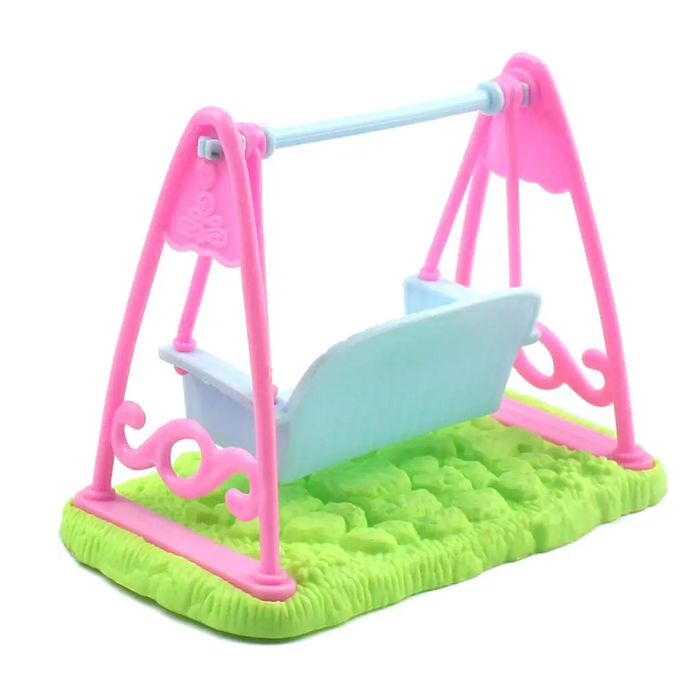 Simulation Swing Toy Home Decor Kids Dolls Accessories Children Random Color 5
