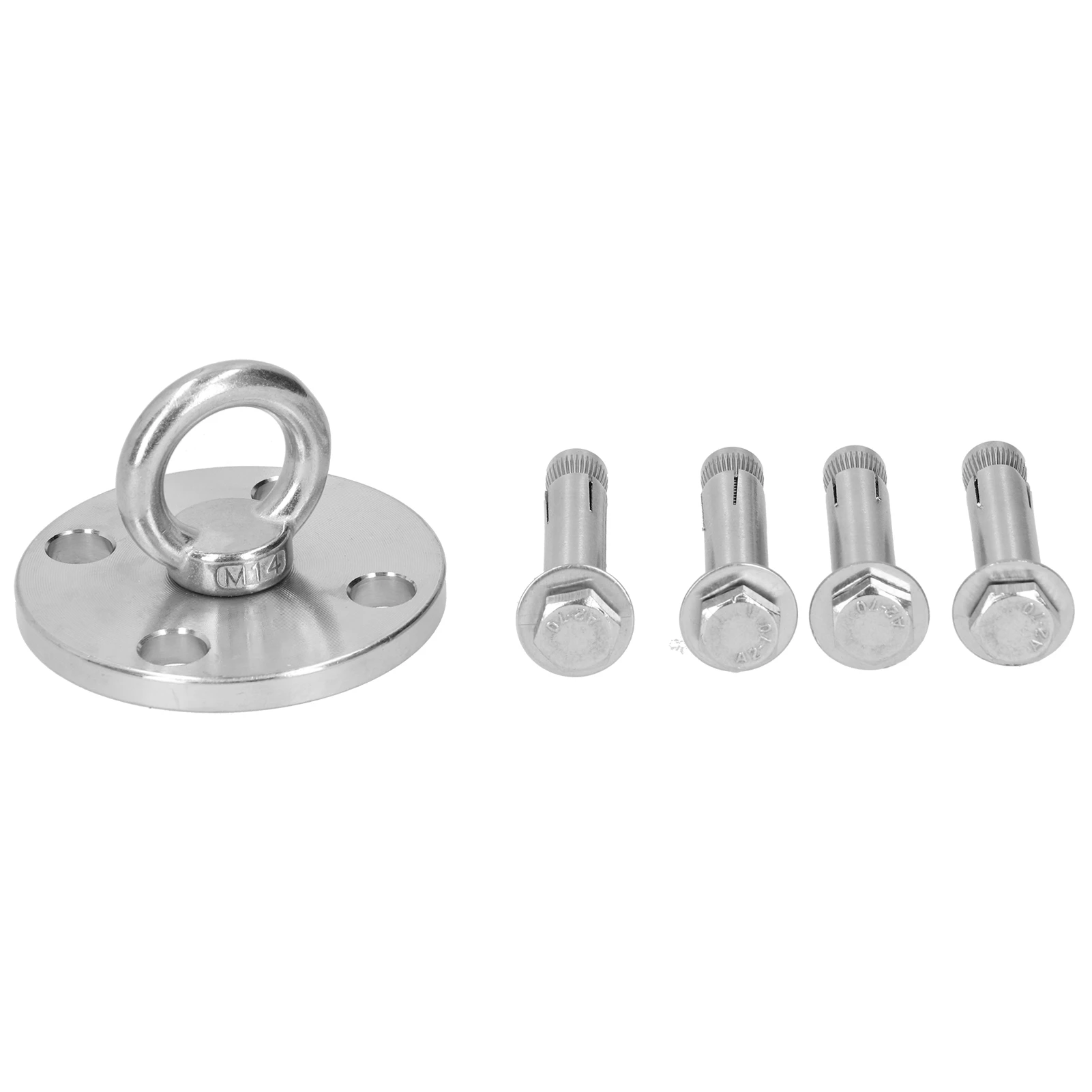 Ceiling Bracket Wall Mount Yoga Hammock Suspension Swing Sandbag Fixing Hook 304 Stainless Steel Fitness Equipment Fixing Hanger