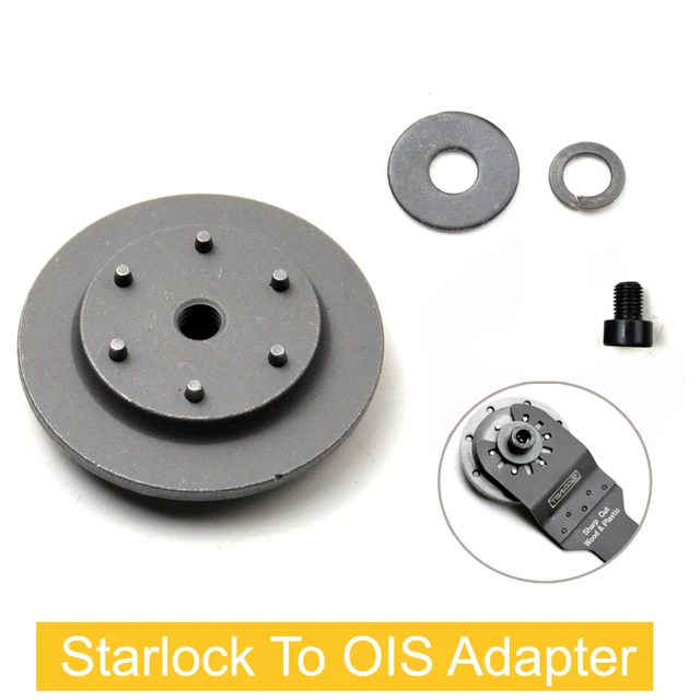 Multi Tools Shank Adapter for Starlock System Multimaster Power Tools  Oscillating Saw Blade Adapter For Starlock Machines To OIS - AliExpress