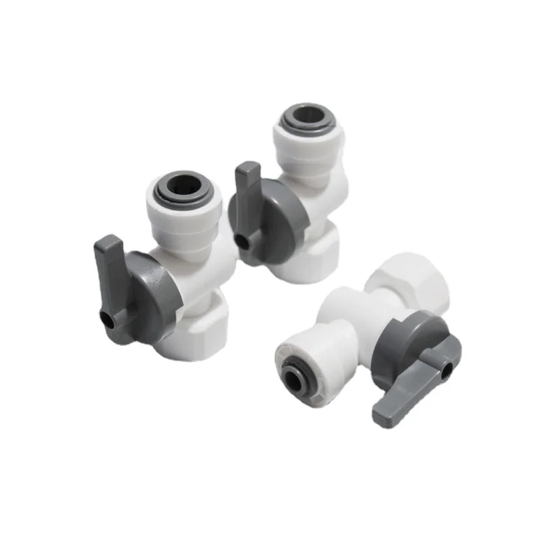 

1/4 "3/8" 42N 43N Water Purifier Quick Connect Ball Valve Pipe Fittings