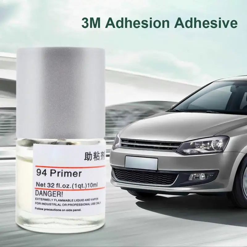 Strong 94 Adhesive Adhesion Promoter Bonder 10ml Glue Strong Acrylic Foam Double Sided Tape Primer For Car Accessories - 3