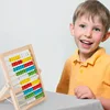 Classic Wooden Educational Counting Toy 100 Beads Preschool Math Learning Toys Montessori Number Arithmetic Abacus Toddler Gift 2