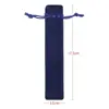 10PCS Plush Cloth Pen Bag Double-sided Thickened Velvet Pen Pouch Sleeve Holder Office School Supplies 6