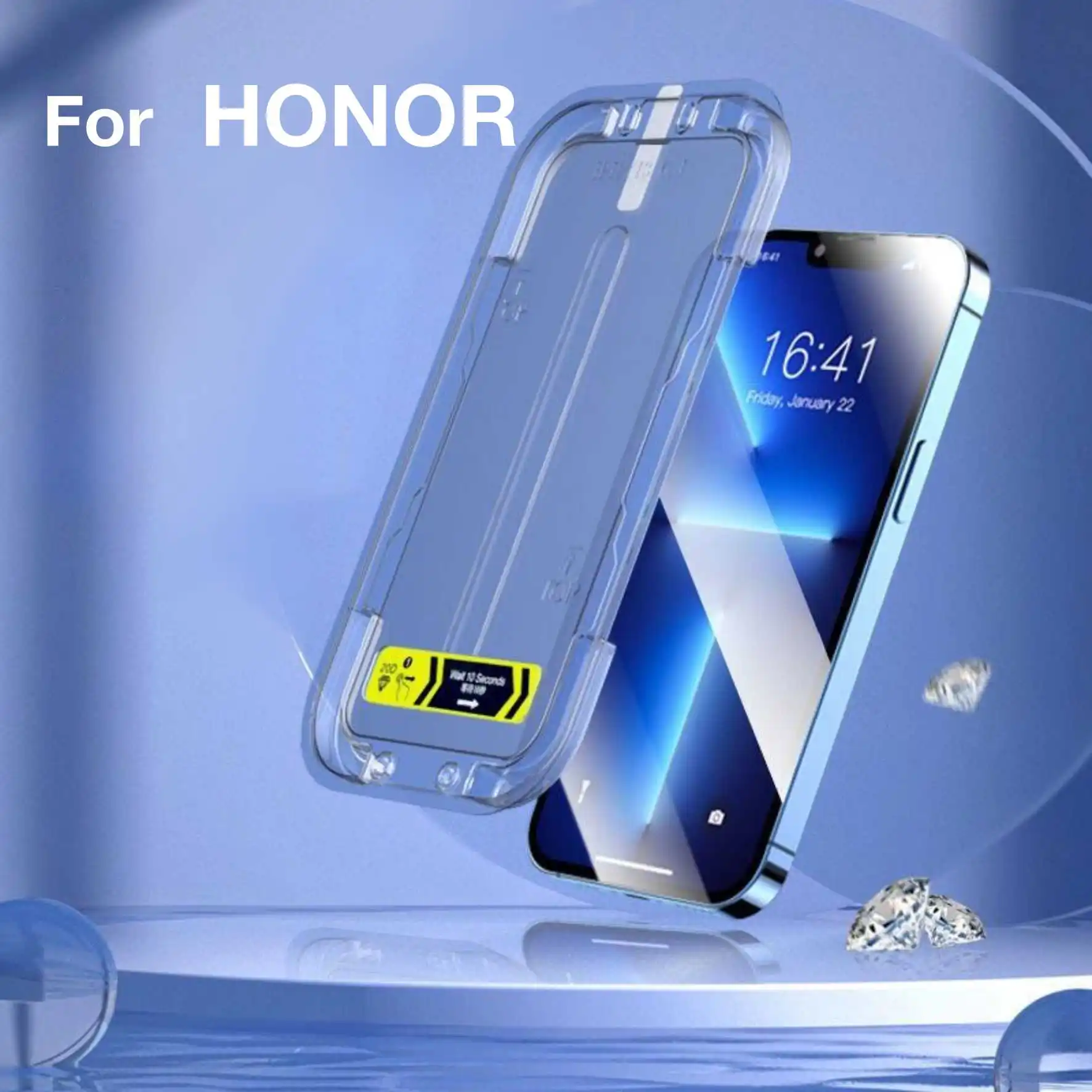 

for HONOR X40 GT X10 X20 X30 I 20 30 9X 50SE Play 4 5T 6C S PRO Screen Protector Tempered Glass Gadgets Accessories Protections