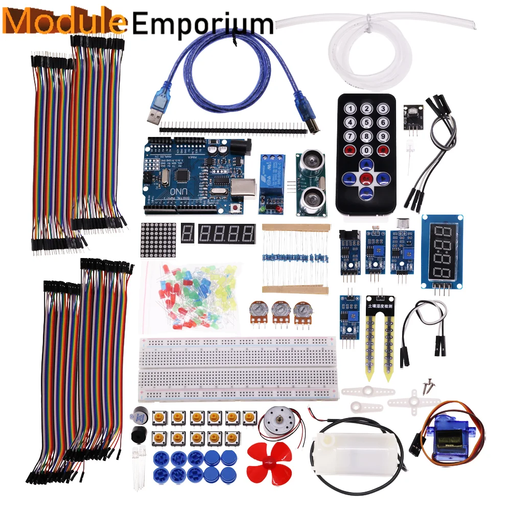 

Макетная плата, стартовый комплект для Arduino Uno R3, стартовый комплект