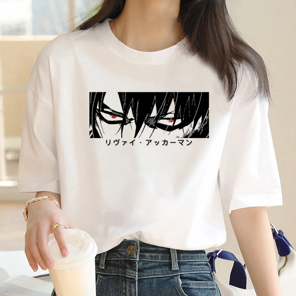

attack on titan Tee women manga Japanese Tee girl funny streetwear Japanese clothes