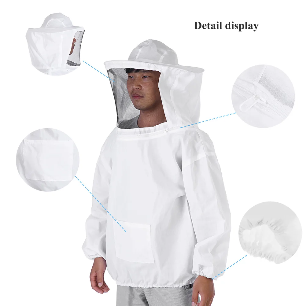Beekeeping Suit Beekeeping Protective Equipment Professional Beekeeping Protective Jacket Suit Bee Keeping Beekeeper Equipment