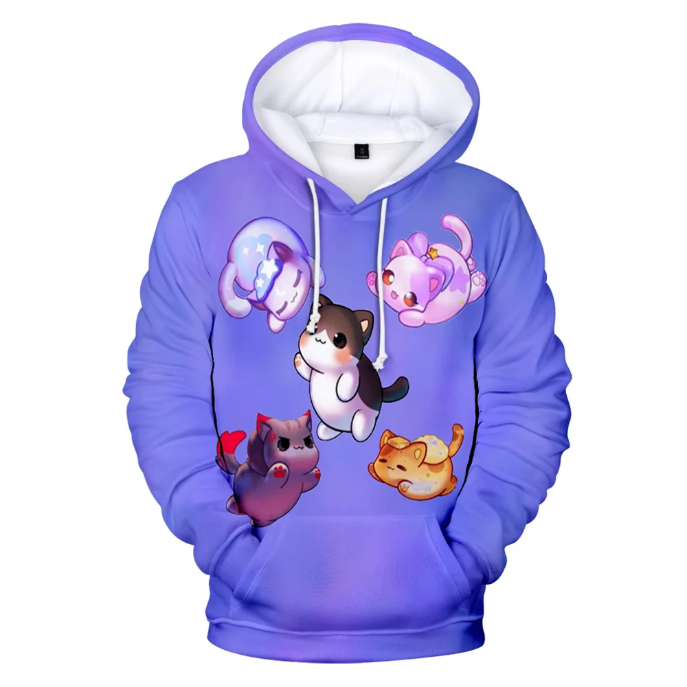 

Kawaii Newest 3D Aphmau Hoodies Sweatshirts Men Women Plus Size Hoodie Fashion Autumn 3D Comic Y2K Boys Girl Pullovers Coat