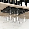 Multi Functional Kitchen Bar Storage Rack Under The Wine Glass Rack Cabinet, Kitchen Storage Cabinet Storage Rack 2