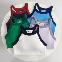 Women's Stylish Color-Block Sports Bra & One-Piece Yoga Tank Top - Shockproof for Running & Training, Outer-Wearable with Stylis