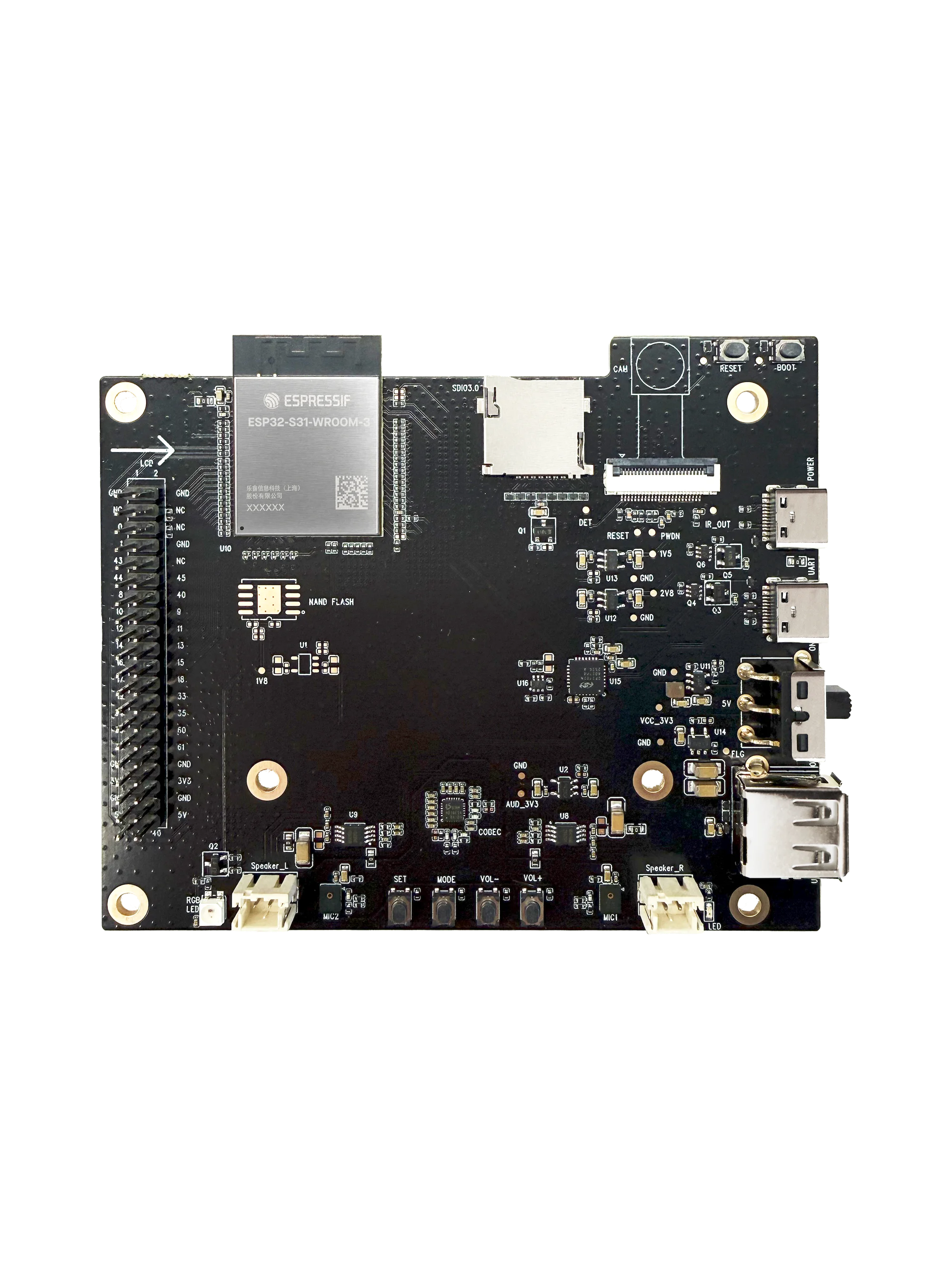 รูปสินค้า บอร์ดพัฒนา ESP32-S31 Korvo-1 สำหรับ AI และมัลติมีเดีย