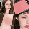 Silky Touch Monochrome Powder Blusher Natural Nude Peach Delicate Makeup Long-lasting Low Saturation Matte Facial Rouge Palette 5