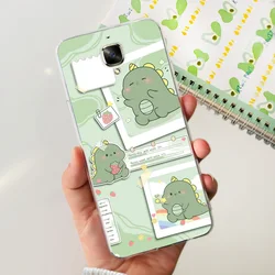 Flower Butterfly Design Transparent Soft Case Cover, Clear Protector Sleeve for OnePlus 3T (Case-U67)