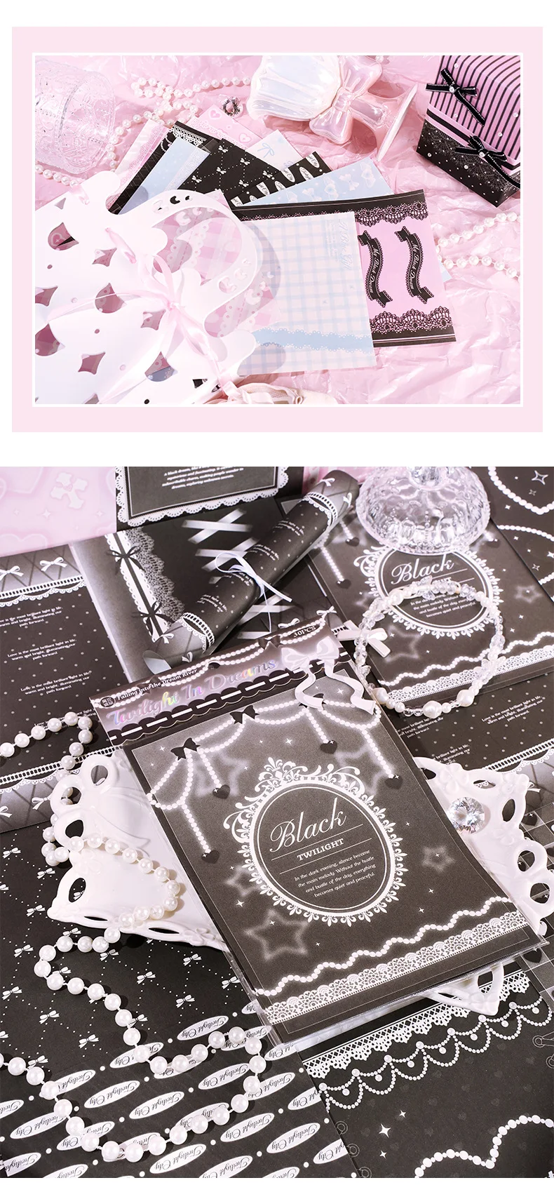 30 Stück großes Vintage-Dekorpapier für Planer, handgefertigt, DIY, Handkonto, Tagebuch, Album, Scrapbooking, Material, Papier – Detail 7