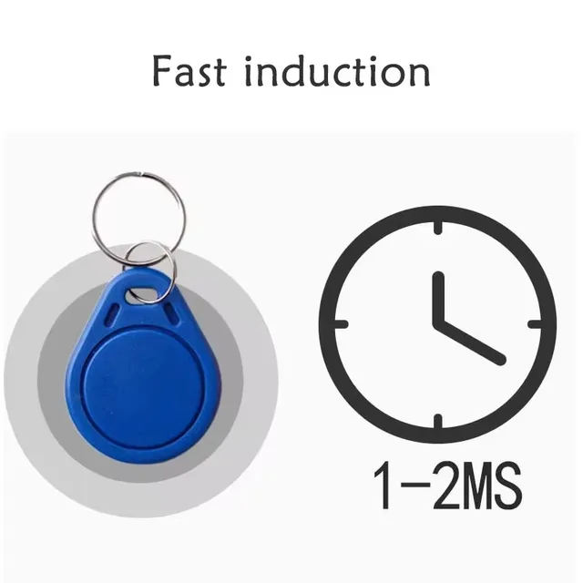 5PCS T5577 Smart Chip Tag 125Khz Rewriteable Copy Badge EM4305 Copier Keychain RFID Duplicator Proximity ID Clone Card 2