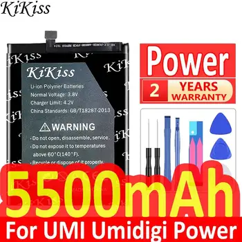 Batteria per cellulare ad alta compatibilità da 5500 mAh, resistente, per Umidigi Umi Power