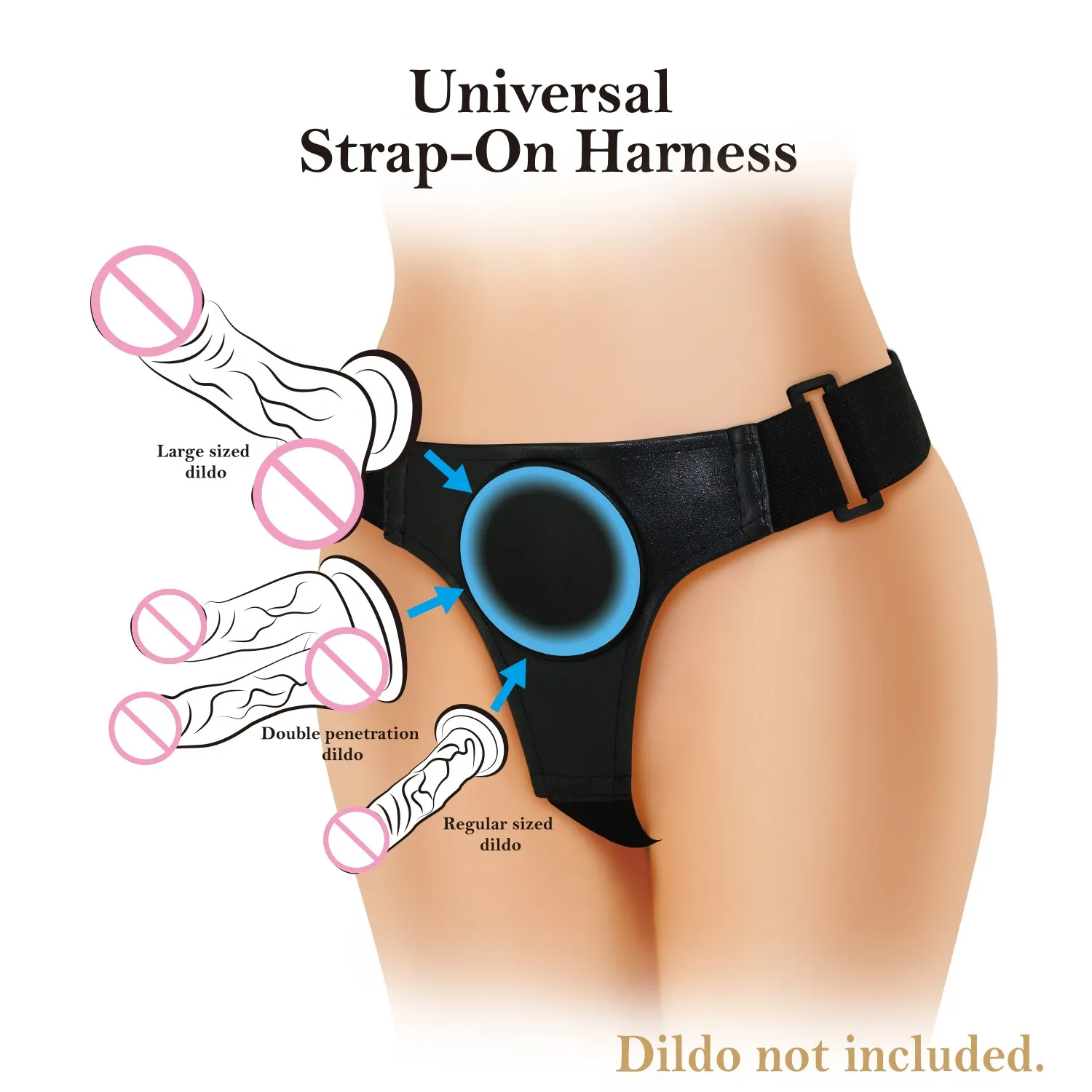 Adjustable Suction Cup Strap on Dildo Wearable Pants Sex Toys for Women Lesbian Strapon Penis Panties Harness Belt